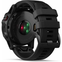 Garmin pulsómetros con gps FENIX 5X PLUS ZAFIRO NEGRO CORREA NEGRA 01