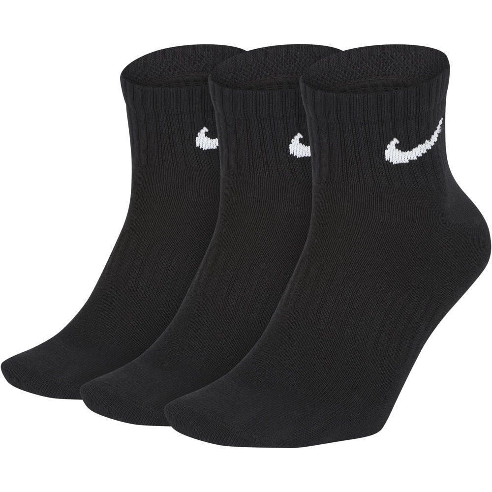 Nike calcetines deportivos U NK ED LTWT ANKLE 3P 132 vista frontal