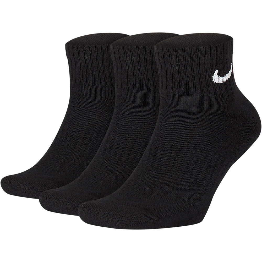 Everyday cushion 3p calcetines deportivos Negro (34-38)