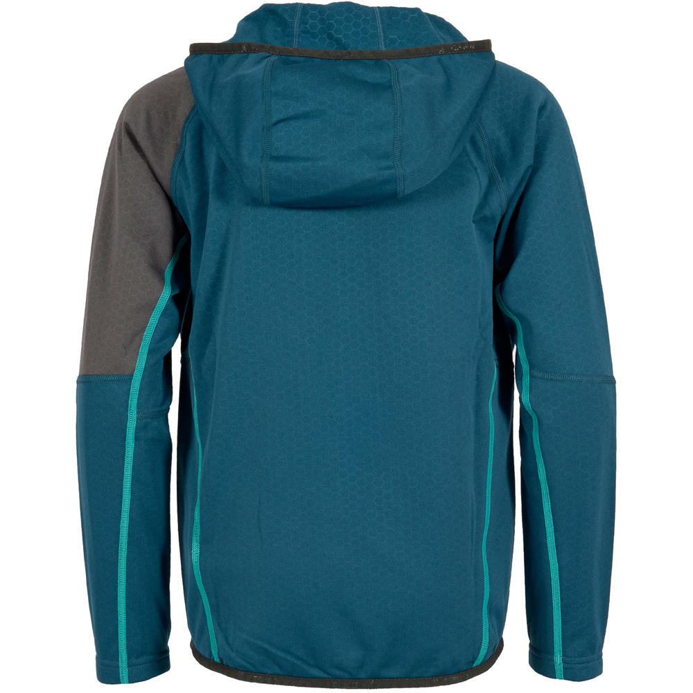 Ternua camiseta montaña manga larga niño SUDADERA RAGER KIDS vista trasera