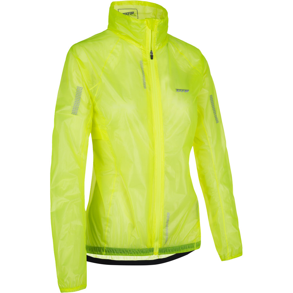 Dtb chaqueta impermeable ciclismo mujer LORENZA SF vista frontal