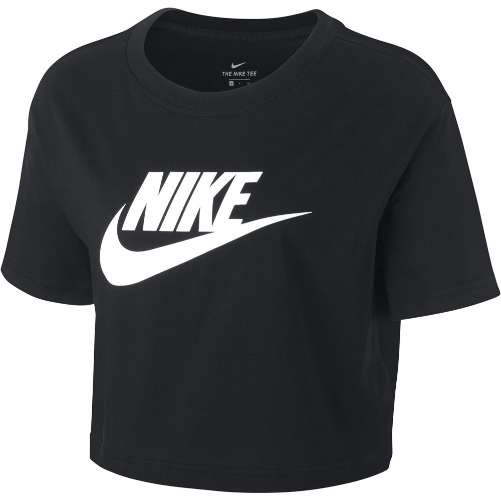 Nike camiseta manga corta mujer NSW TEE ESSNTL CRP ICN FTR vista frontal