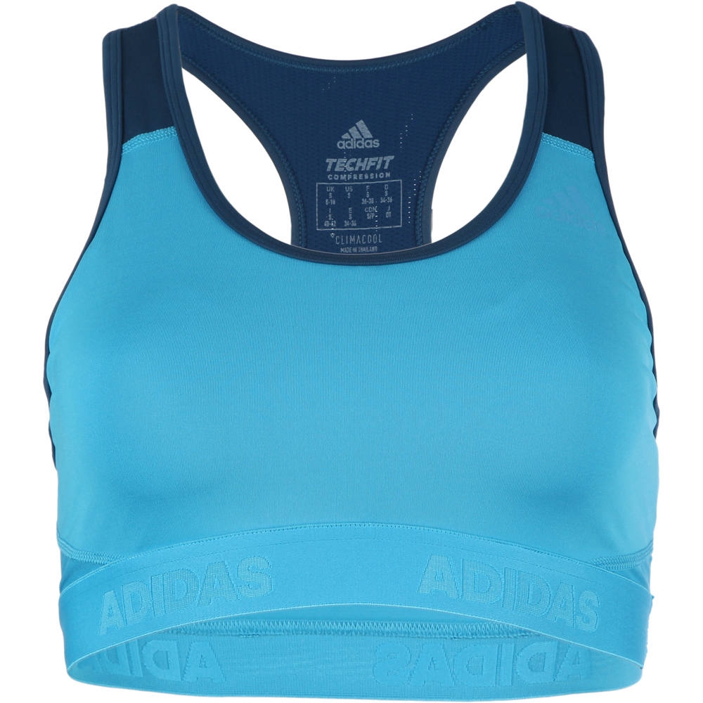 adidas sujetadores deportivos OSR W CB BRA vista frontal