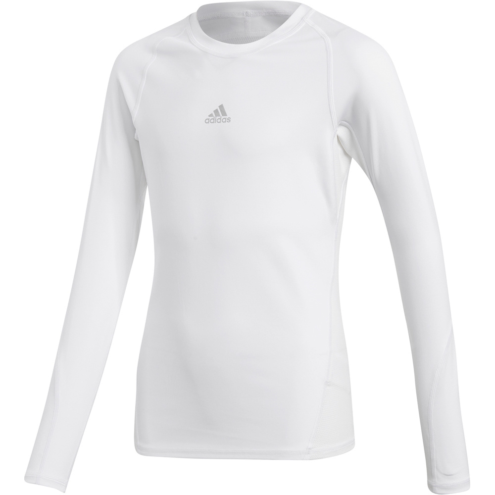 adidas camisetas entrenamiento futbol manga larga niño ASK LS TEE Y vista frontal