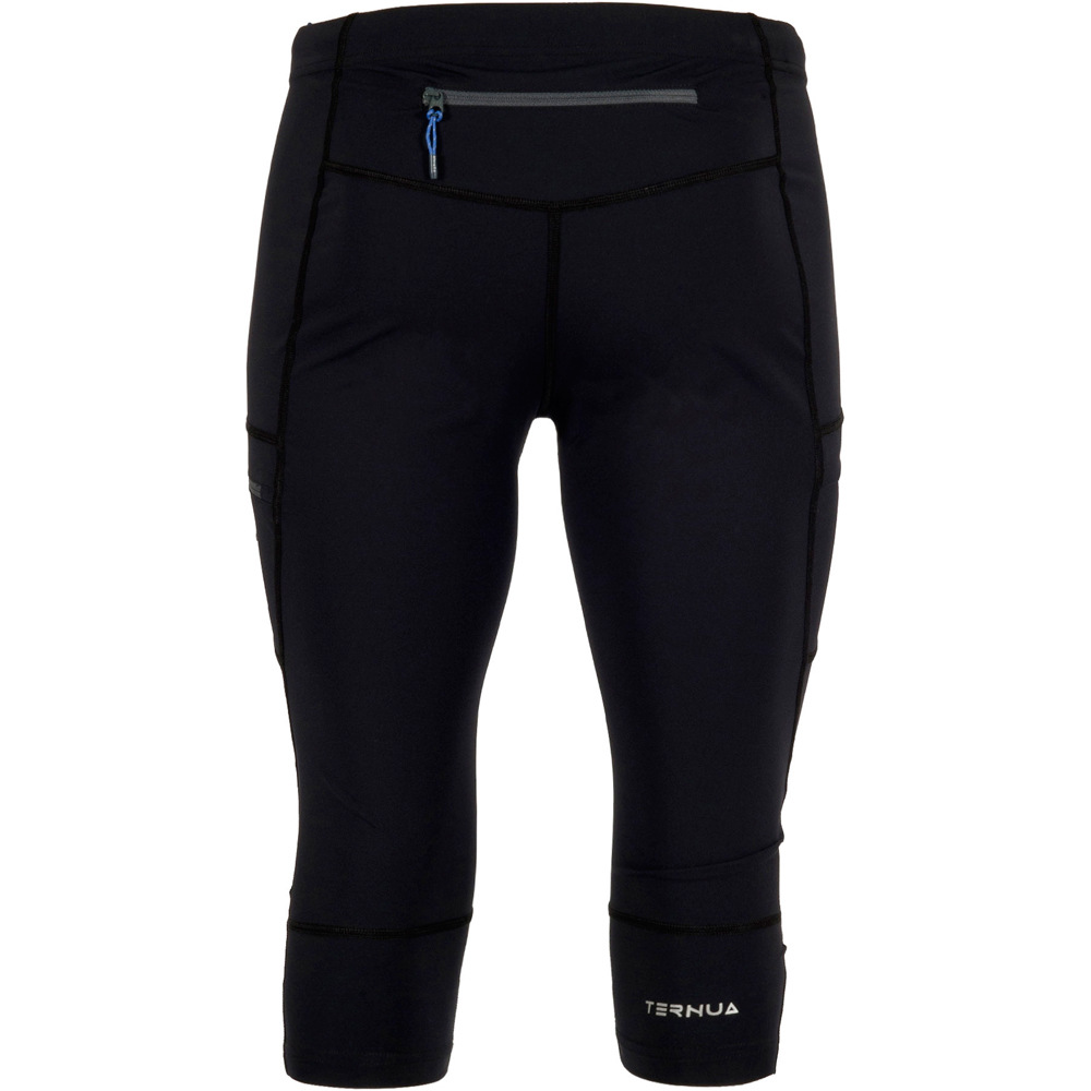 Ternua pantalón montaña hombre PIRATA NEON CAPRI vista trasera