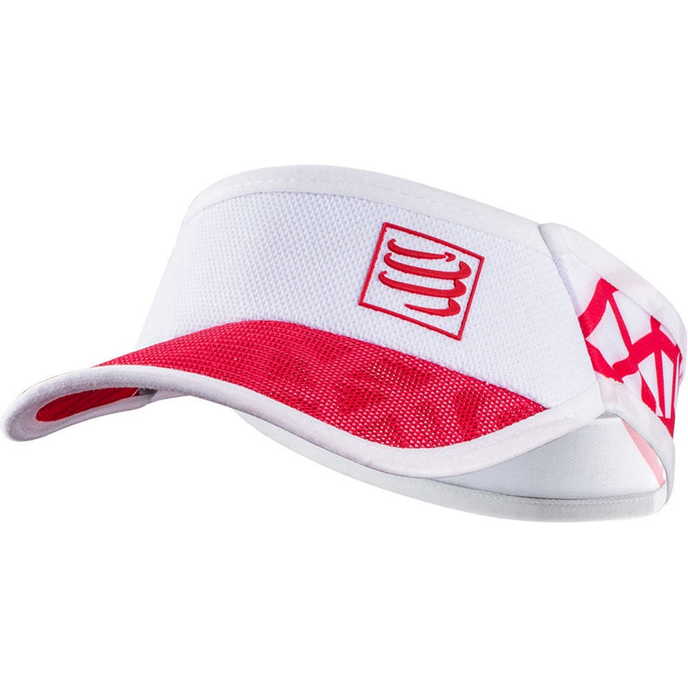 Compressport gorra running Spiderweb Ultralight Visor vista frontal