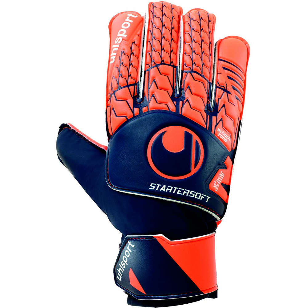 Uhlsport guantes portero NEXT LEVEL STARTER SOFT vista frontal