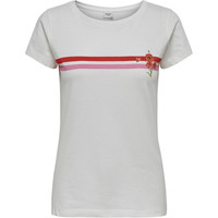 Jaqueline De Yong camiseta manga corta mujer JDYCHICAGO S/S PRINT TOP 12 18 JRS vista frontal