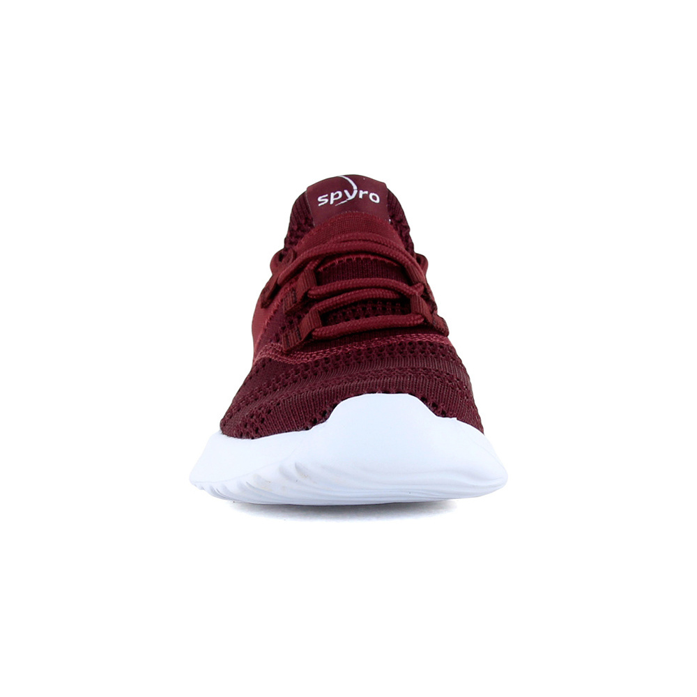 Spyro zapatillas fitness mujer NEISSE BURGUNDY lateral interior