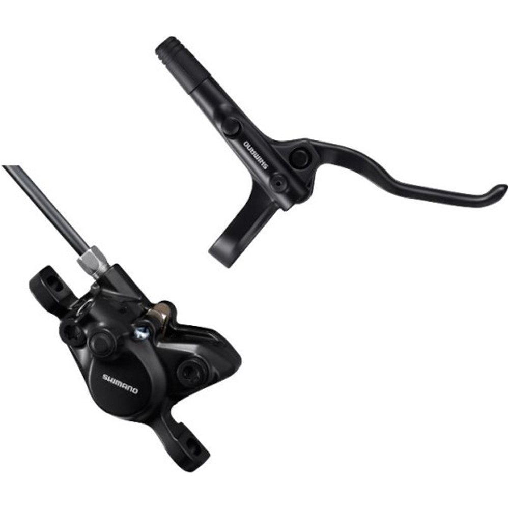 Shimano frenos disco bicicleta FRENO DEL DI HI MT201 PMOUNT RESIN vista frontal