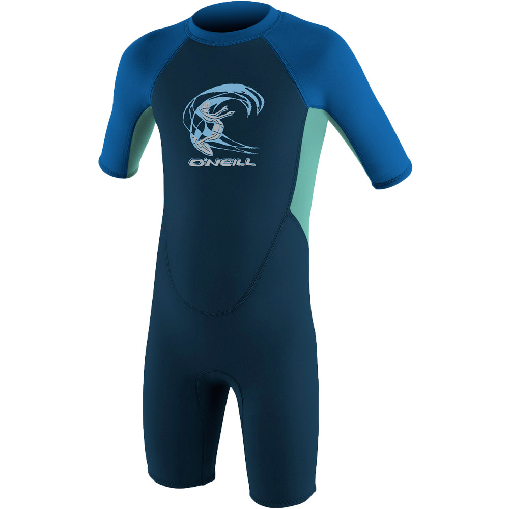 O'Neill traje de neopreno corto niño TODDLER REACTOR-2 2MM BACK ZIP vista frontal