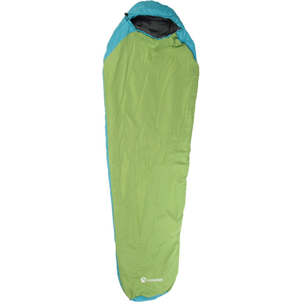 Neak Peak saco de dormir MICROLIGHT ADULTO MOMIA vista frontal