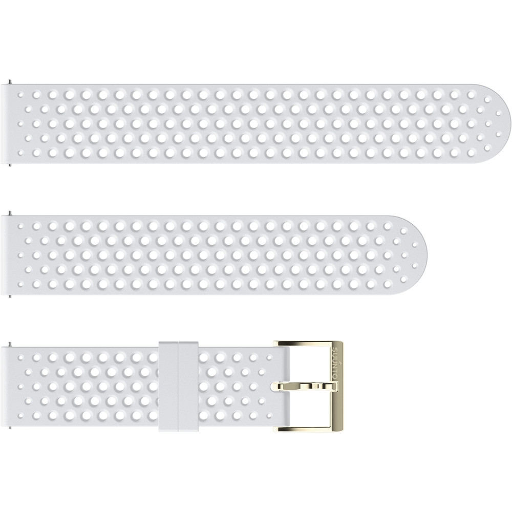 Suunto correas de relojes deportivos SUUNTO 3 20MM ATHLETIC 1 STRAP WHI/GOLD vista frontal