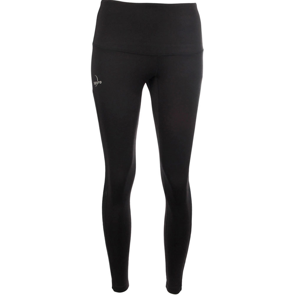 Spyro pantalones y mallas largas fitness mujer P-APRICAL vista frontal