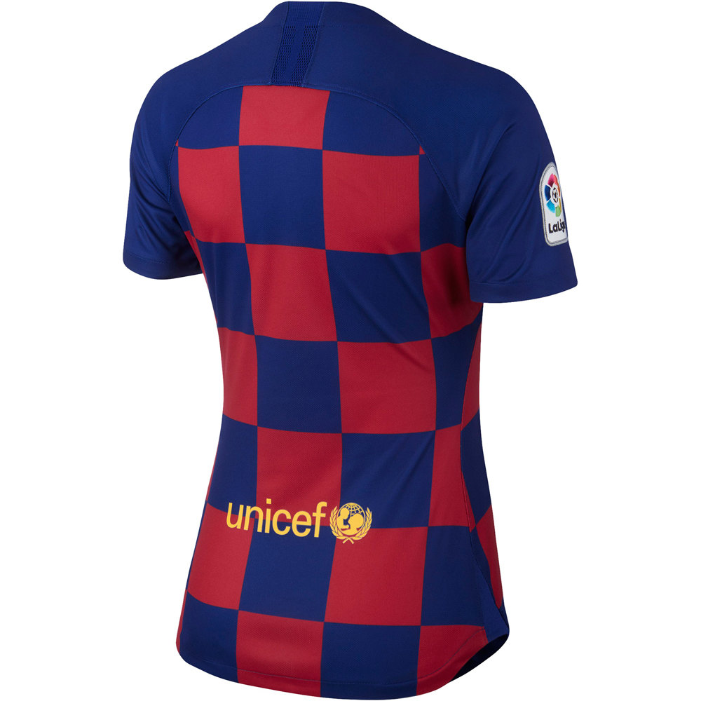 Nike camiseta de fútbol oficiales BARCELONA 20 W NK  STAD JSY SS HM AZG vista trasera