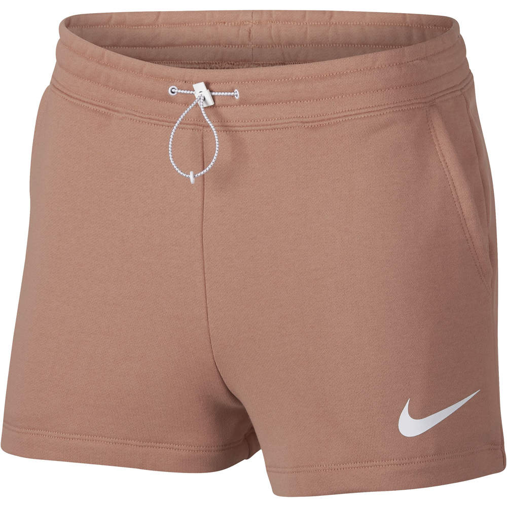 Nike bermuda mujer W NSW SWSH SHORT FT vista frontal