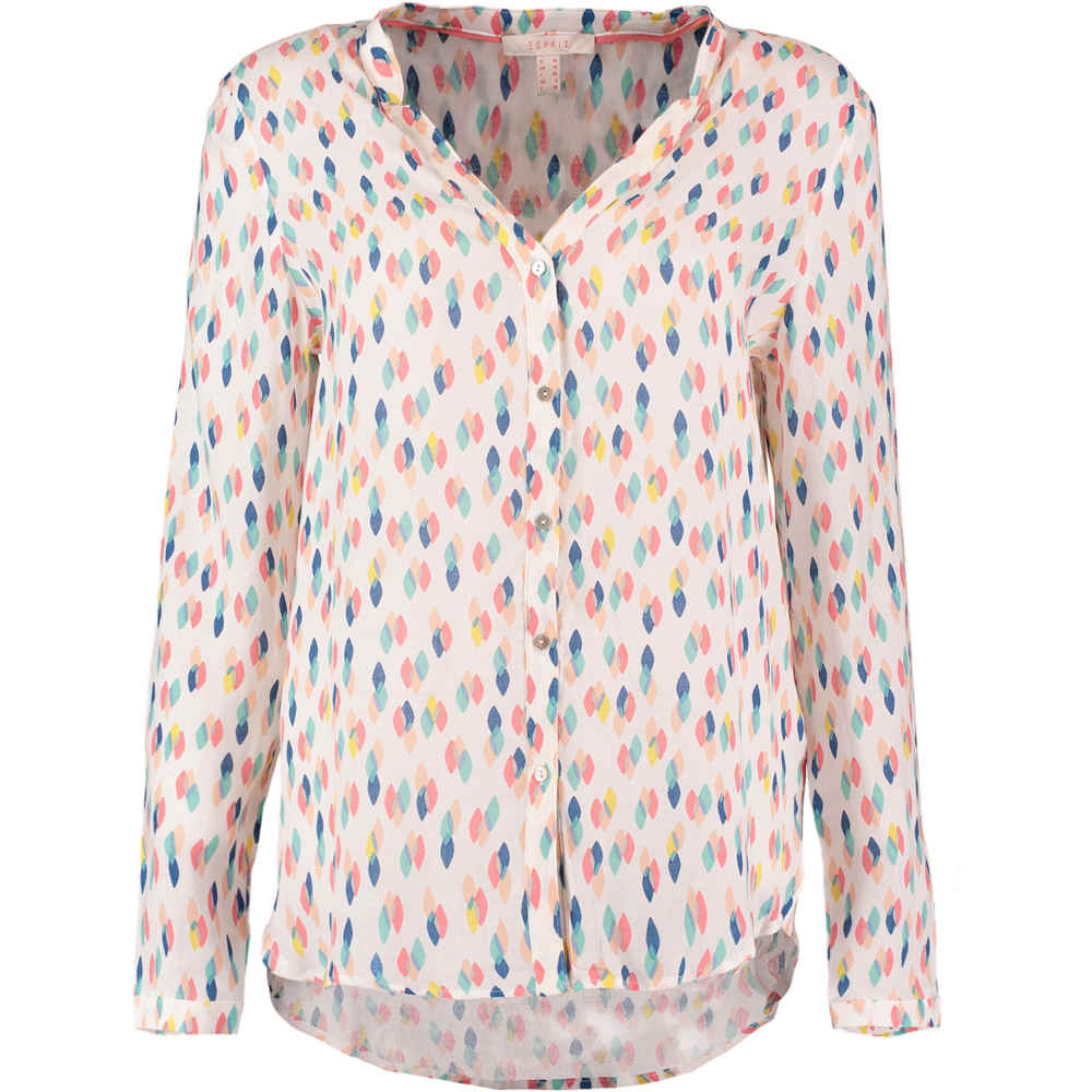 Esprit camisa manga larga mujer fluent pa visco vista frontal