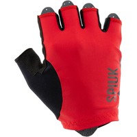 Spiuk guantes cortos ciclismo GUANTE CORTO ANATOMIC UNISEX ROJO vista frontal