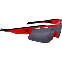 Spiuk gafas ciclismo ARQUS ROJO/NEGRO FLASH HUMO 01