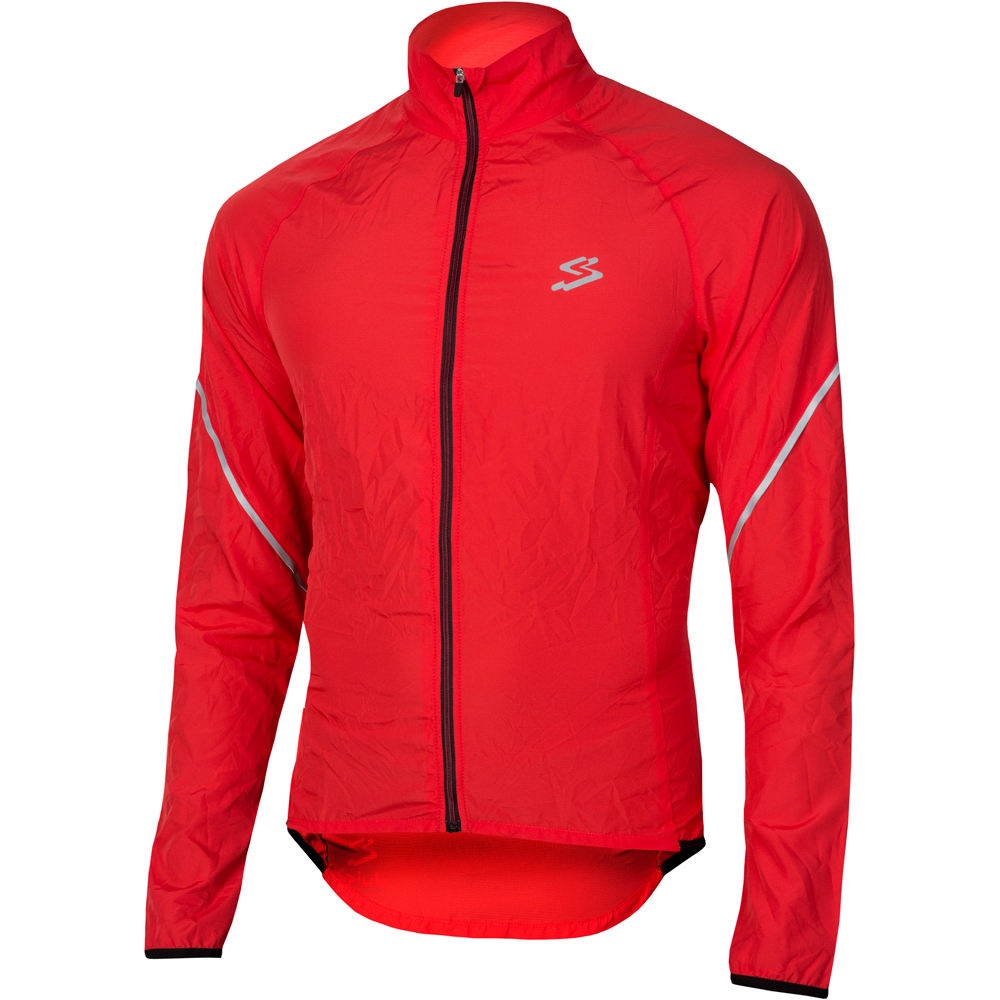 Spiuk chaqueta impermeable ciclismo hombre PARAVIENTOS TOP TEN LIGERO vista frontal