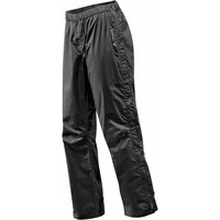 Vaude pantalón largo ciclismo mujer Womens Fluid Full-Zip Pants S/S vista frontal