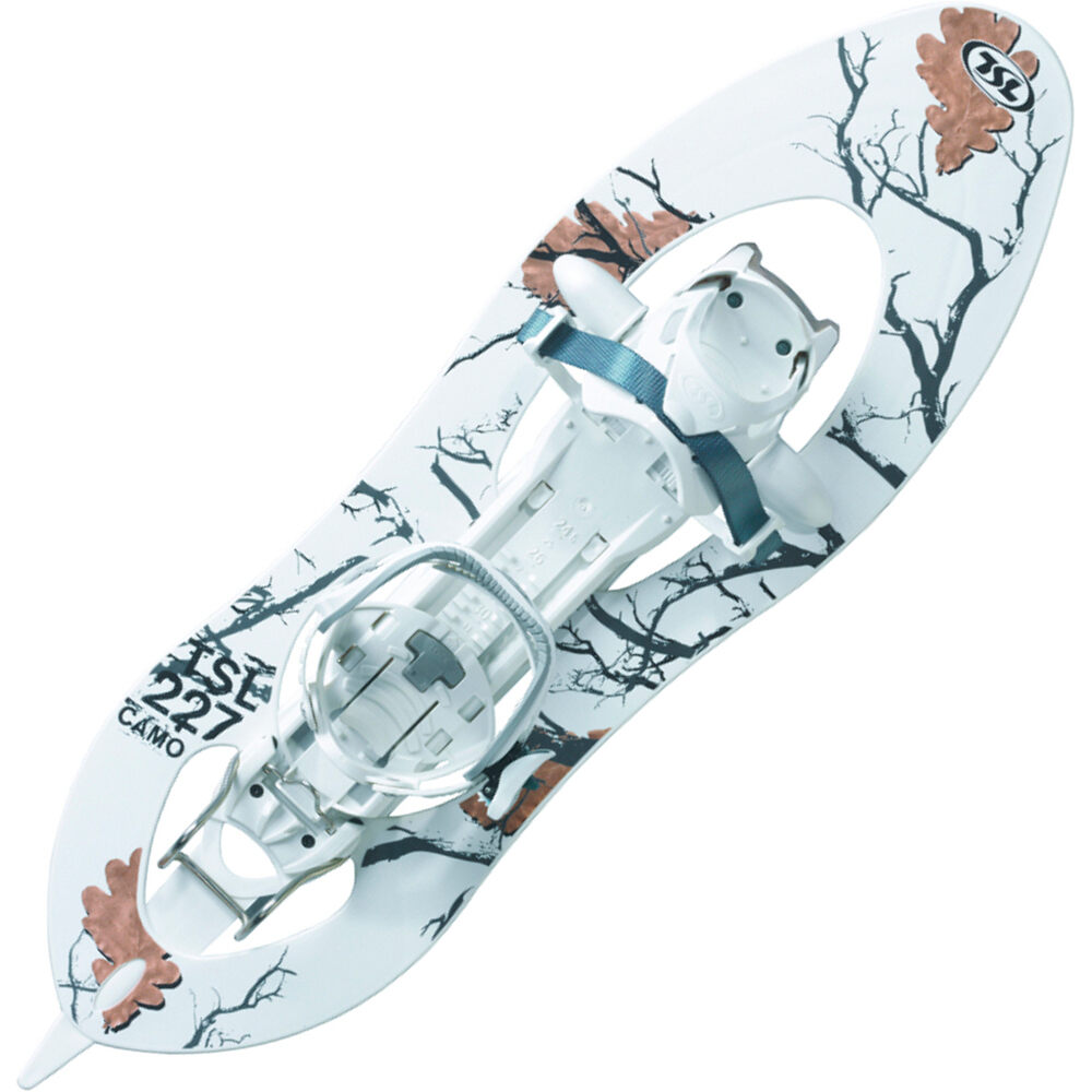 Tsl raquetas de nieve TSL 227 CAMO XL Strap Bi-Mat vista frontal