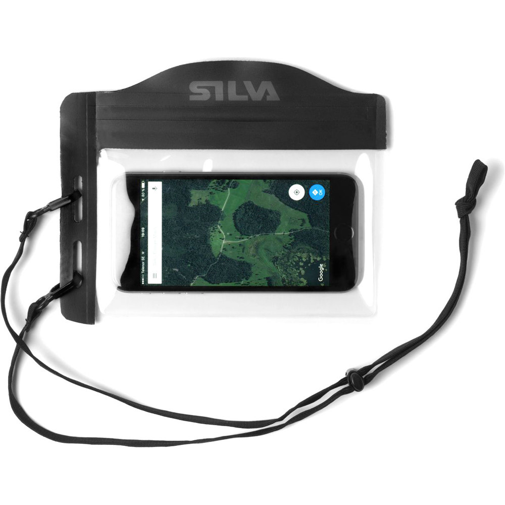 Silva soporte móvil acuático CARRY DRY CASE S bolsa vista frontal