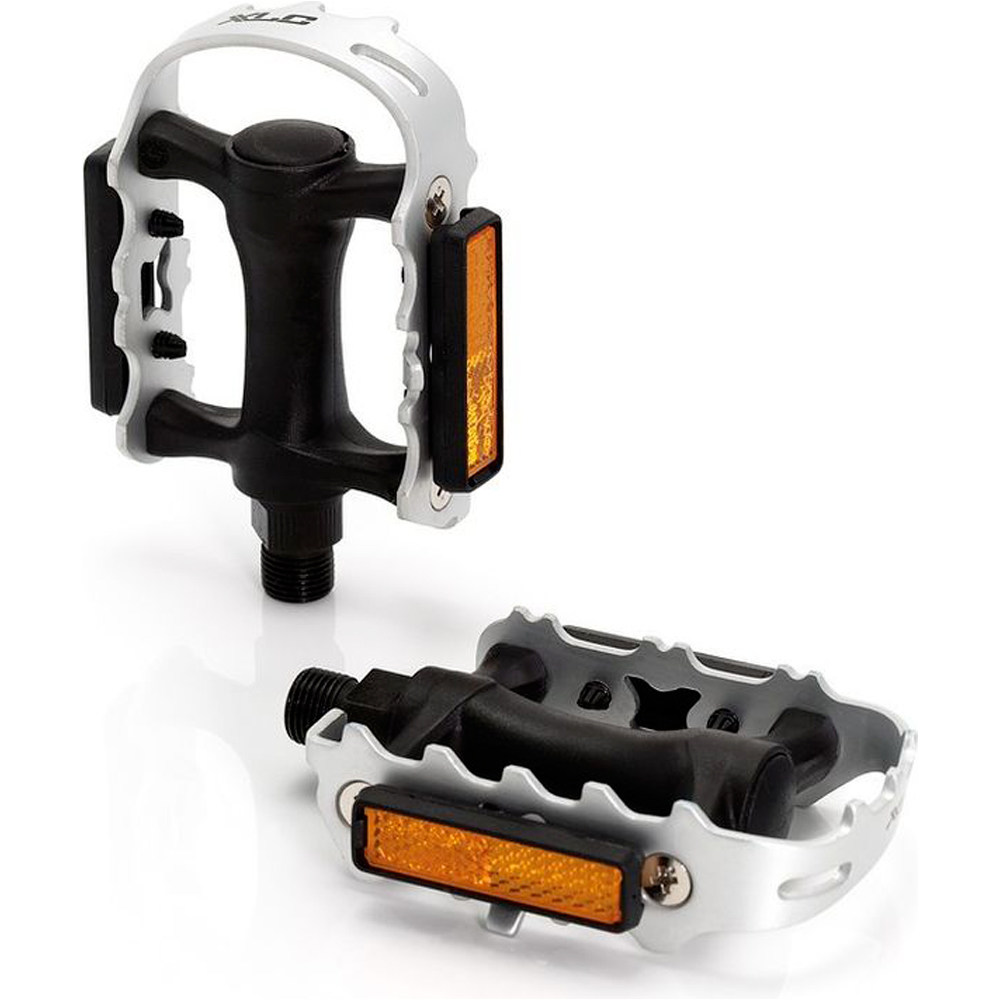 Xlc pedales plataforma XLC PD-M01 PEDAL MTB/ATB EJE DE BORON vista frontal