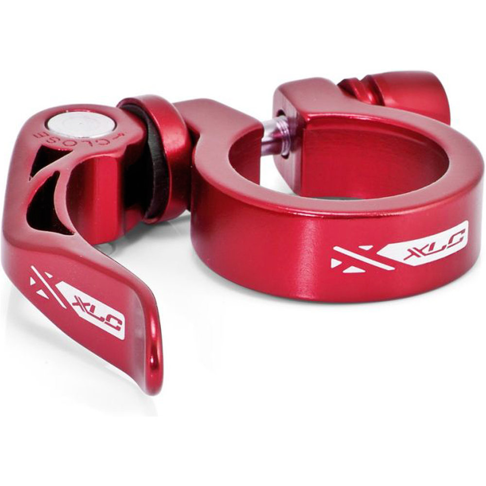 Xlc accesorios sillines y tijas XLC PC-L04 ABRAZADERA TIJA ALU C/RAPIDO 34.9MM vista frontal