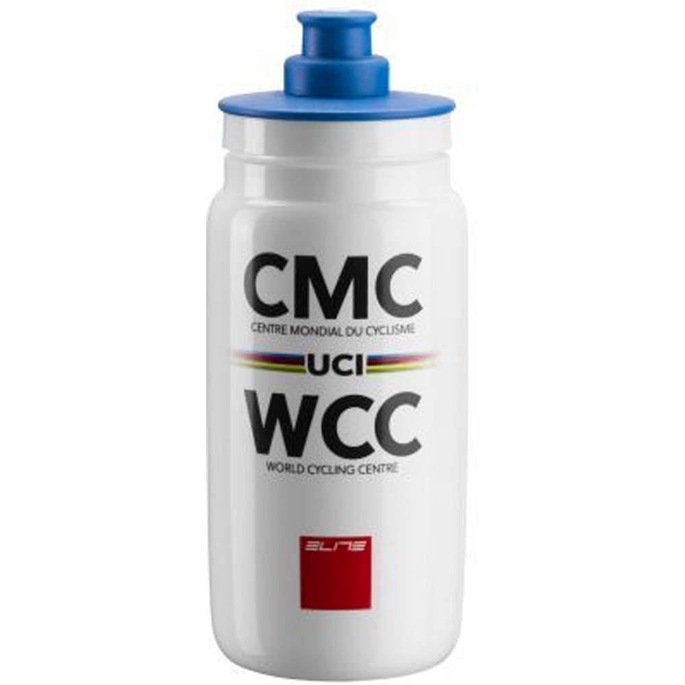 Elite bidones ciclismo BIDON ELITE FLY MUNDIAL WCC UCI 550 ml vista frontal