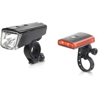 Xlc kit luces bicicleta XLC CL-S16 KIT DE LUCES LED TITANIA TODAS LAS BICI vista frontal