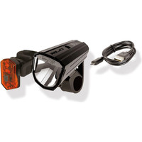 Xlc kit luces bicicleta XLC CL-S17 KIT DE LUCES LED PARA TODAS LAS BICIS vista frontal