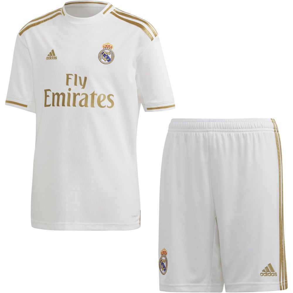 adidas equipación fútbol niño R.MADRID 20 H Y KIT vista frontal