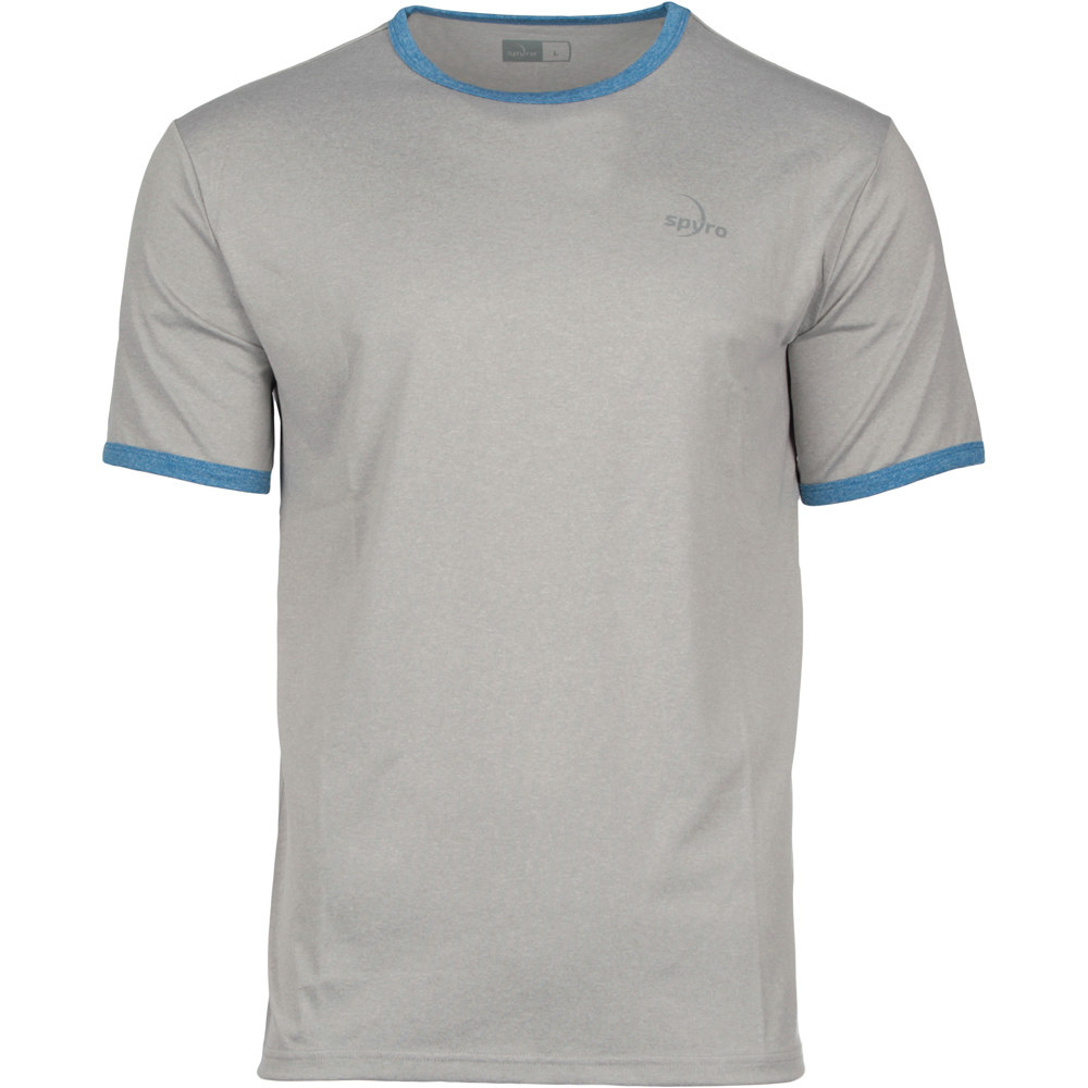 Spyro camiseta tenis manga corta hombre T-AETON vista frontal