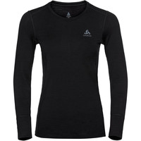 Odlo camiseta térmica manga larga mujer TOP CREW NECK L/S MERINO 200 vista detalle