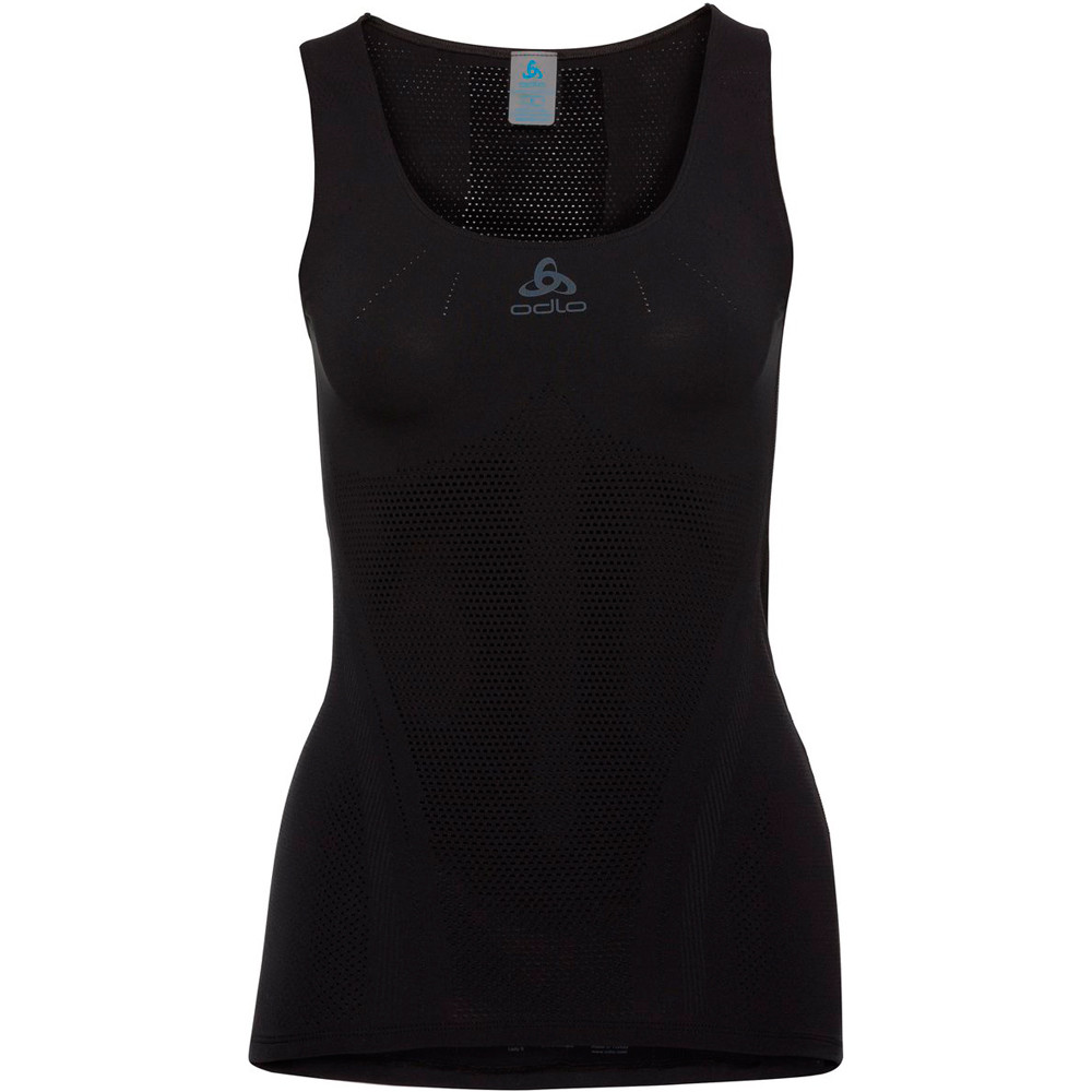 Odlo maillot manga corta mujer SUW TOP Crew neck Singlet PERFORMANCE BR vista detalle