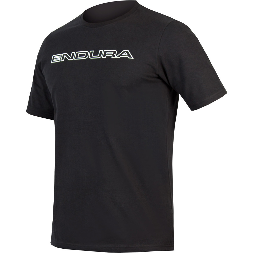 Endura camiseta ciclismo hombre Camiseta One Clan Carbon T vista frontal