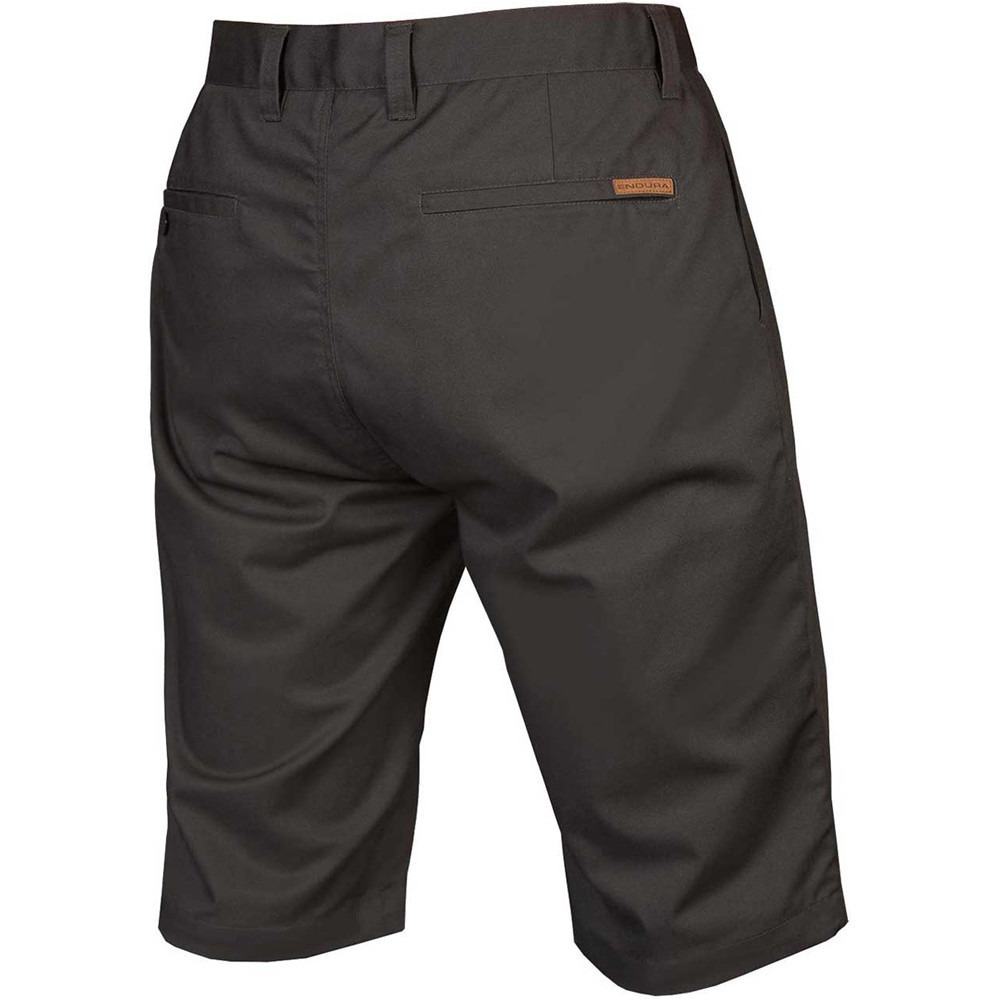 Endura pantalón corto ciclismo hombre Pantalan Short Hummvee Chino con badana vista trasera