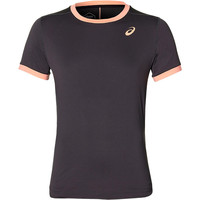 Asics camiseta tenis manga corta hombre CLUB SS TOP vista frontal