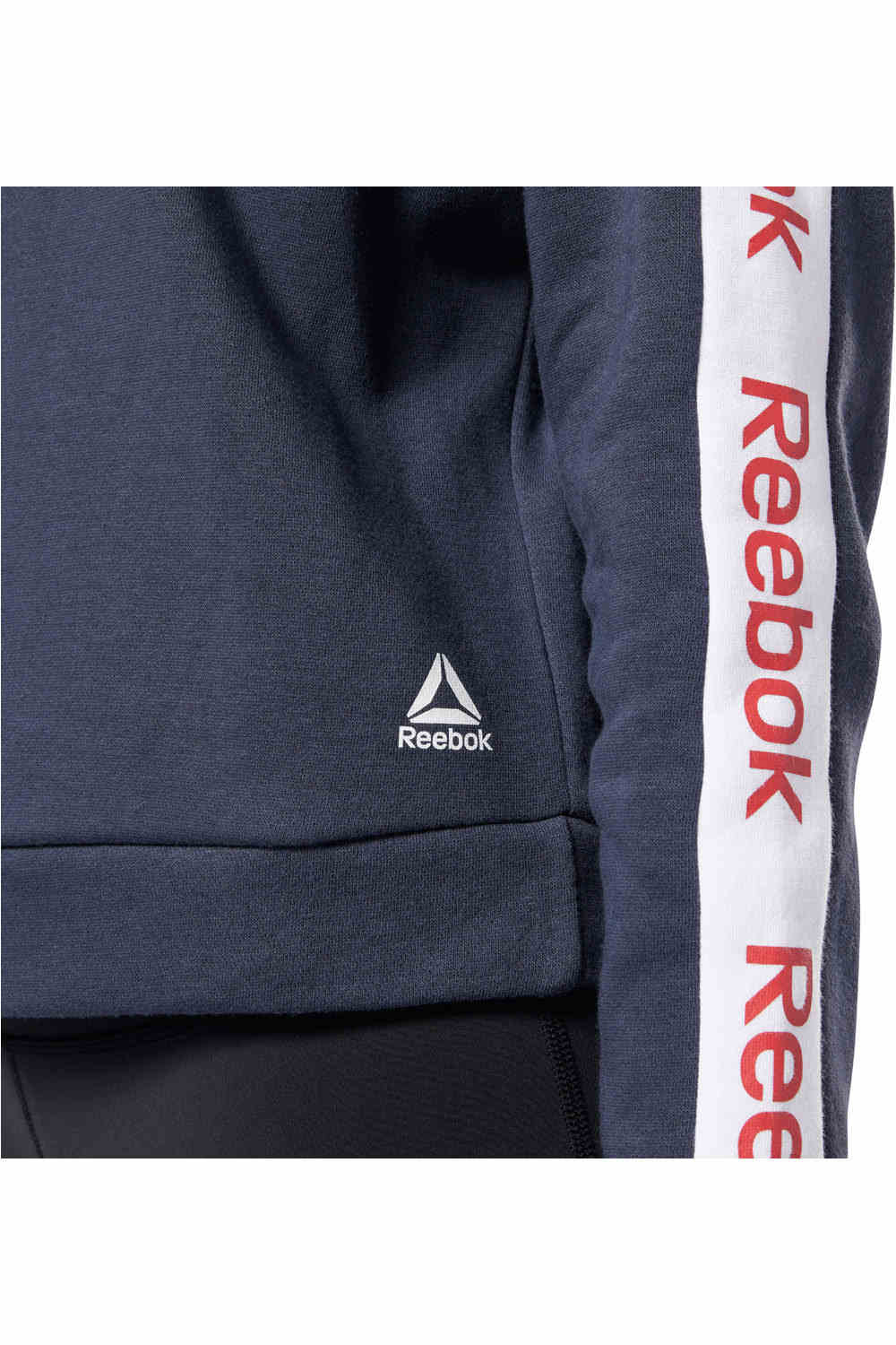 Reebok sudadera mujer Linear Logo Crew 03