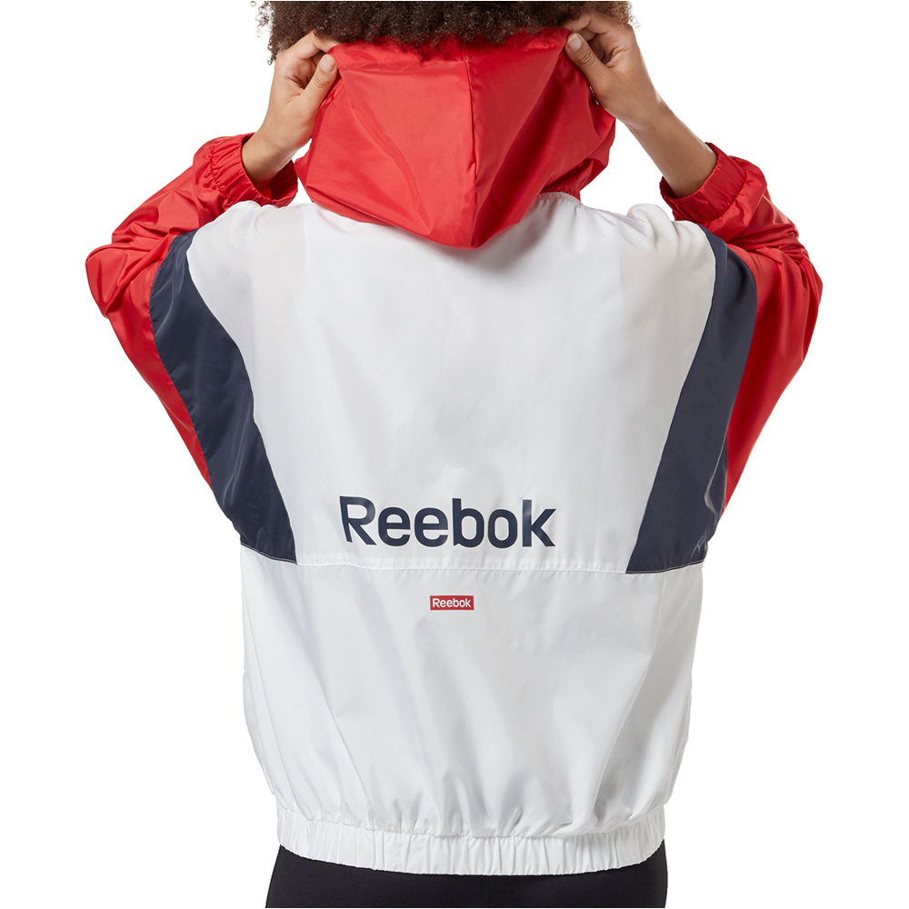 Reebok chaquetas mujer Linear Logo Windbreaker 03