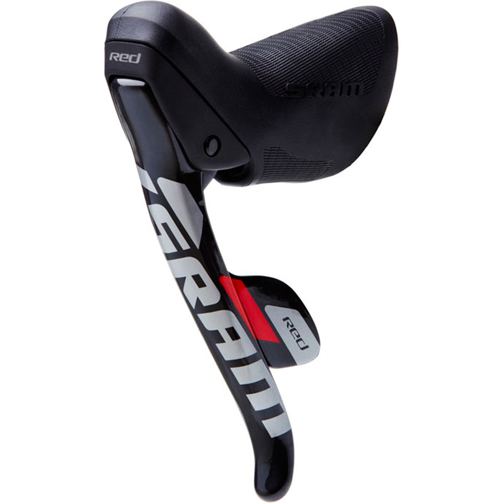 Sram manetas bicicleta carretera SRM DOBLEMANDO NEW RED EGRODYNAMIC DEL vista frontal