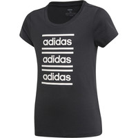 adidas camiseta manga corta niña YG CF Tee vista frontal