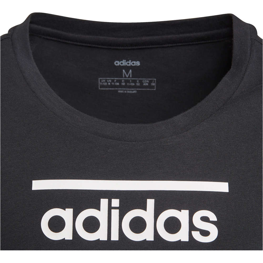 adidas camiseta manga corta niña YG CF Tee vista detalle