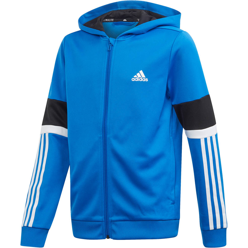 adidas sudadera niño EQUIP FULLZIP HOODIE vista frontal