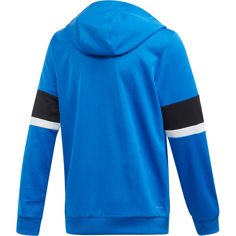 adidas sudadera niño EQUIP FULLZIP HOODIE vista trasera