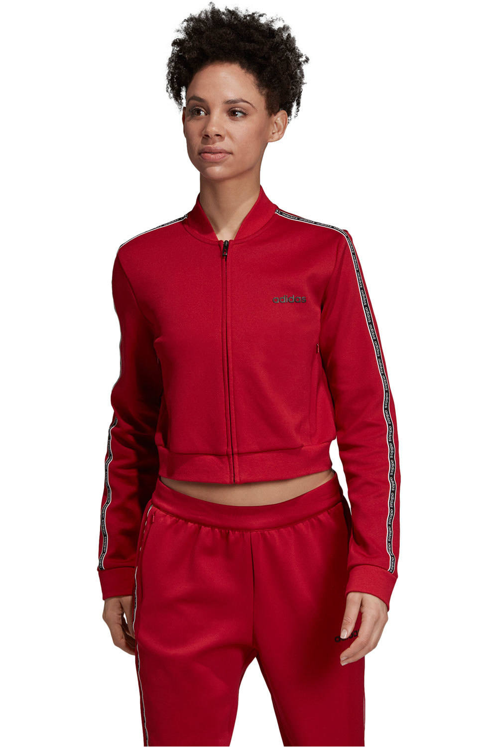 adidas sudadera mujer W C90 Tracktop vista frontal