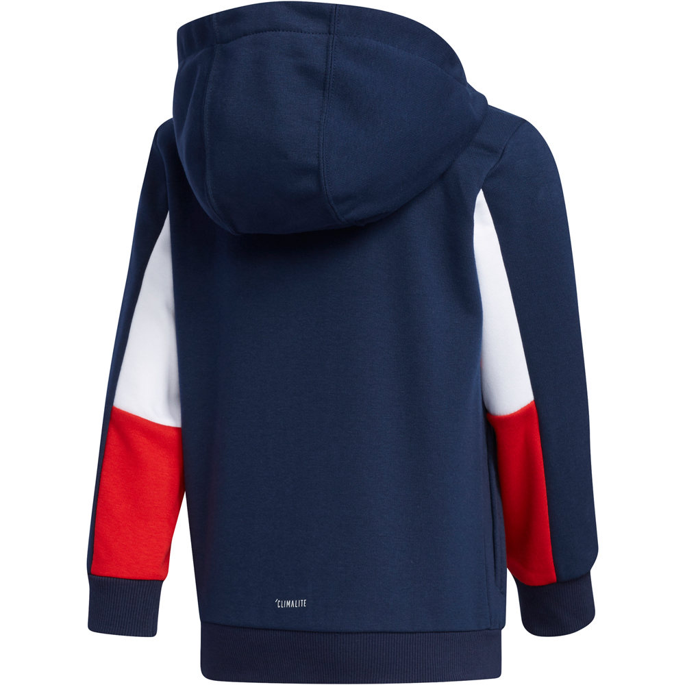 adidas sudadera niño LB FT KN JKT vista trasera