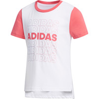 adidas camiseta junior niña LG COT TEE vista frontal