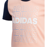 adidas camiseta junior niña LG COT TEE vista detalle